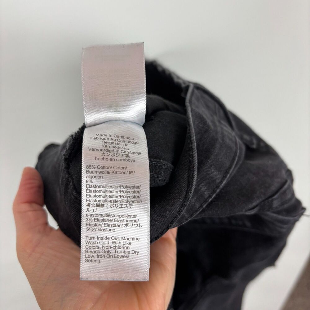 J. Crew Curvy 10 High Rise Skinny Black Jeans Women’s 29 - Picture 6 of 10